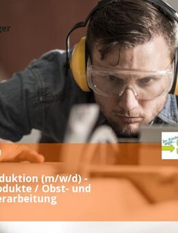 Leiter Produktion (m/w/d) - Frischeprodukte / Obst- und Gemüseverarbeitung - Berglen