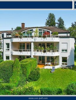 Idyllisches Wohnen: 3-Zimmer-Gartenwohnung direkt am Rhein! - Düsseldorf