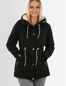 Navahoo Winterjacke Ireliaa mit warmen Teddyfell