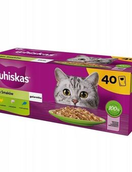WHISKAS Katzenfutterbeutel Geschmacksmischung 40x85g Katzenfutter - Wuppertal