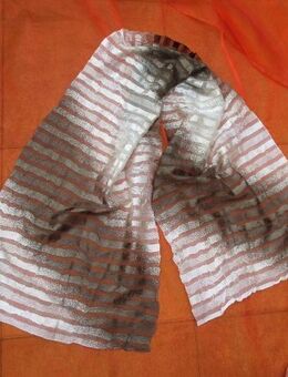NEU * Duftig * Seiden- Chiffon * DESIGNER * XL SCHAL * Hals- TUCH * Scarf  "GERRY WEBER" khaki- oliv- grün * braun * - Riedlingen