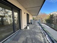Erstbezug! 2-Zi EG-Neubauwohnung mit Terrasse ~ Stadtnah ~ TG-Stellplatz ~ Aufzug uvm. - Fürth