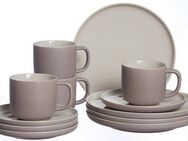 Ritzenhoff & Breker Kaffeeservice Geschirr-Set, Service Jasper (12-tlg), 4 Personen, Steinzeug, Scandic Style, 12 Teile, für 4 Personen