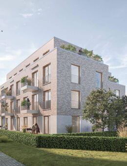 Attraktive Neubauwohnung ganz nach Ihrem Geschmack - optimal geschnittene Zwei-Zimmer-Wohnung - Melle