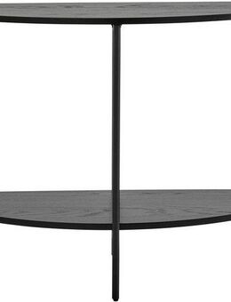 LeGer Home by Lena Gercke Konsolentisch Leonore, TOPSELLER!, OTTOs Choice, aus massivem Eschenholzfurnier, pulverbeschichtetes Metallgestell