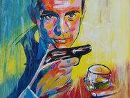 James Bond, Sean Connery Porträt Pop-Art - Mönchengladbach