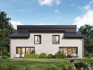 Neubau: Moderne Doppelhaushälfte mit großem Grundstück - Delmenhorst