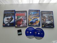 4 Spiele und 2 Demo CD inkl.1Stk Memory Card 8 MB für PS2 - Siegburg