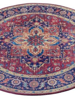 HANSE Home Teppich Anthea, rund, Höhe: 5 mm, Orientalisch, Orient, Vintage, Wohnzimmer, Schlafzimmer, Esszimmer