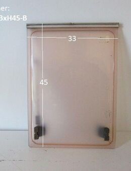 Hobby Wohnwagen Fenster ca 45 x 33 Bonoplex gebr D587 5404/5030 (zB 400er) BADFENSTER - Schotten Zentrum