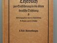Lesebuch zur Einführung in die ältere deutsche Dichtung. (1925) in 48155