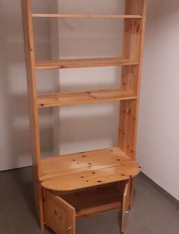 Massivholzregal mit Fernsehfach - Recklinghausen