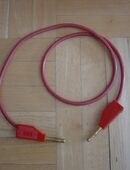 Multi-Contact (MC)Kabel 60 cm,2,5 mm², beidseitig 4 mm Bananenstecker, 19 A, 1000 V, Neu in 70378
