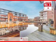 Eigentumswohnung am NEUEN DELFT mit Bootssteg und Garage - Emden