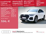 Audi Q5, 2.0 TFSI Sportback 50 e S-line quattro Black-Paket, Jahr 2023 - Weinheim