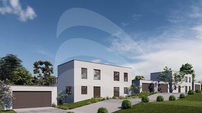 KfW40 Neubau: Nähe Passau gehobene Doppelhaushälfte mit viel Platz in Neukirchen am Inn