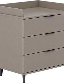 Home affaire Wickelkommode ARI, 3 Schubladen, inklusive Wickelaufsatz, Schubladen mit Soft-Close-Funktion