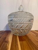 Vintage Bleikristall Bowleschale mit Deckel in 41542