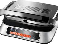 Hanseatic Kontaktgrill 83347967, 2100 W, 7 Grillprogramme, Lichtindikator, autom. Anpassung der Grilltemperatur