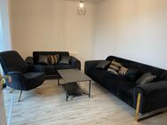 3-teilige Couchgarnitur - Schwarz/Gold - Recklinghausen