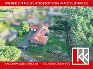 Naturnahes Wohnen: Bungalow mit Einliegerwohnung am Waldrand in Stüde - Sassenburg