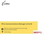 PR & Communications Manager (m/w/d) - Starnberg