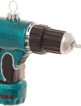 Krebs Glas Lauscha Christbaumschmuck Glasornament Bohrmaschine, Höhe ca. 12 cm (1-tlg), Weihnachtsdeko, Weihnachtsbaumkugel, Christbaumkugeln aus Glas