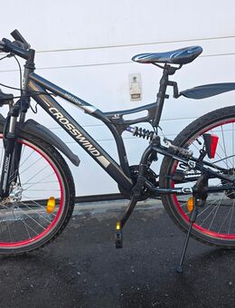 Verkaufe ein Fahrrad der Marke CROSSWIND 26oll 21Gang Aluminium Rahmen - Roding Zentrum