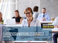 Kundenbeziehungsmanager (m/w/d) EXCOR Südliches Baden-Württemberg und Teile der Schweiz - Böblingen