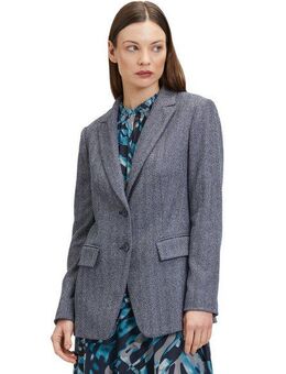 Betty&Co Longblazer Betty & Co Longblazer mit Taschen Nahtführung