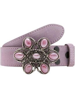 Rettungsring Gürtel Ledergürtel mit austauschbarer Schließe »Nostalgie Perle Rosa«