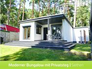 Freizeitgrundstück mit Modernem Bungalow und Privatsteg - Ludwigsfelde