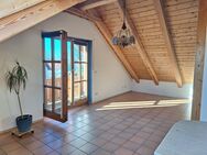 Ab sofort frei! Dachgeschoss-Wohnung in Percha mit kleinem Seeblick! - Starnberg