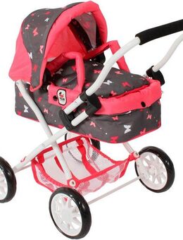 CHIC2000 Puppenwagen Smarty, Mini-Kuschelwagen, mit herausnehmbarer Tragetasche