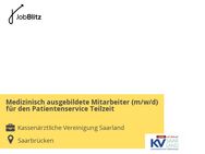 Medizinisch ausgebildete Mitarbeiter (m/w/d) für den Patientenservice Teilzeit - Saarbrücken