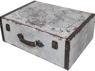 HMF Schatztruhe Vintage Koffer Holztruhe Weltkarte #VKO101-44 - Birkenfeld (Baden-Württemberg)