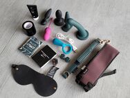 Seytoys Amorelie Set (u. a. Dildo, Analplug, Penisring, Bondagetape, Augenmaske, Handfessel) - Hamburg Hamburg-Nord