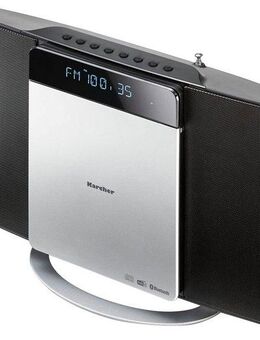 Karcher MC 6580D Digitalradio (DAB) (Digitalradio (DAB), UKW mit RDS, 10 W, Standfuß, CD Fach, CD/MP3-Player, USB Anschluss, DAB+, Bluetooth)