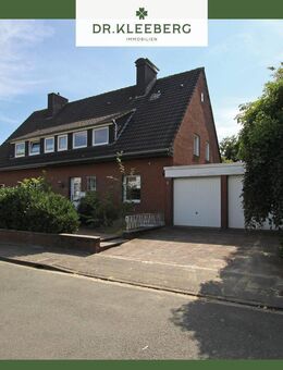 Doppelhaushälfte mit Südgarten in ruhiger, familienfreundlicher Lage von Münster-Alt-Kinderhaus - Münster