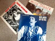 Mick Jagger: 3 X Maxi LP's 12": LET'S WORK / HARD WOMAN / SAY YOU WILL! - Düren