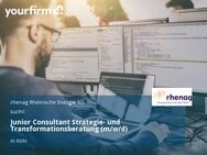 Junior Consultant Strategie- und Transformationsberatung (m/w/d) - Köln
