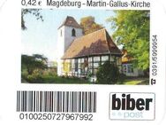 Biberpost: "Martin-Gallus-Kirche, Magdeburg", Satz, Typ V, postfr - Brandenburg (Havel)