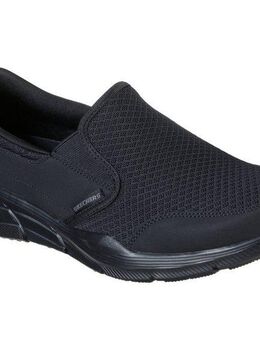 Skechers Equalizer Slip-On Sneaker Slipper, Freizeitschuh mit Air Cooled Memory Foam Ausstattung