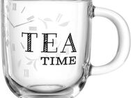 LEONARDO Tasse Becher "TEA TIME", 4er-Set, UFFICIO, Glas, spülmaschinengeeignet