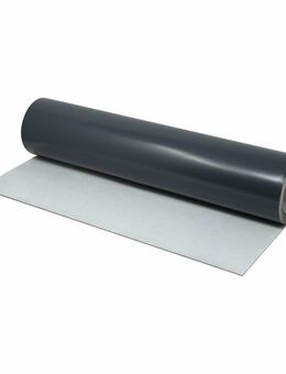 X-READY Bleitapete | 1,0 x 620 x 6000 mm | Sichtseite grau lackiert | Rückseite mit Klebeschicht | Bleifolie für Strahlenschutz u. Schallschutz - Moers