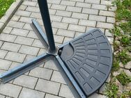 Schirmständer Gewichte für Sonnenschirm Ampelschirm Gross Kunststoff Wasserbefüllung neuwertig! - Würzburg