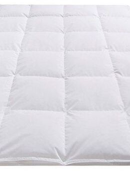 Hanse by RIBECO Daunenbettdecke Jonas, 4-Jahreszeitenbettdecke 135x200 & 155x220 cm, Füllung: 90% Daunen, 10% Federn, Bezug: 100% Baumwolle, Bettdecke für alle Jahreszeiten, Made in Germany