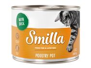 Smilla Geflügeltöpfchen 6 x 200 g - zartes Geflügel mit Ente