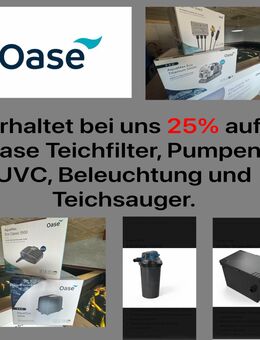 Oase Teichtechnik Rabatte - Wees