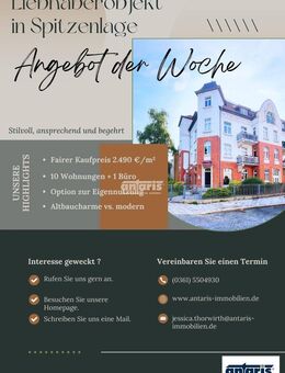 antaris Immobilien GmbH ** Repräsentative Villa in Bestlage von Erfurt ** - Erfurt